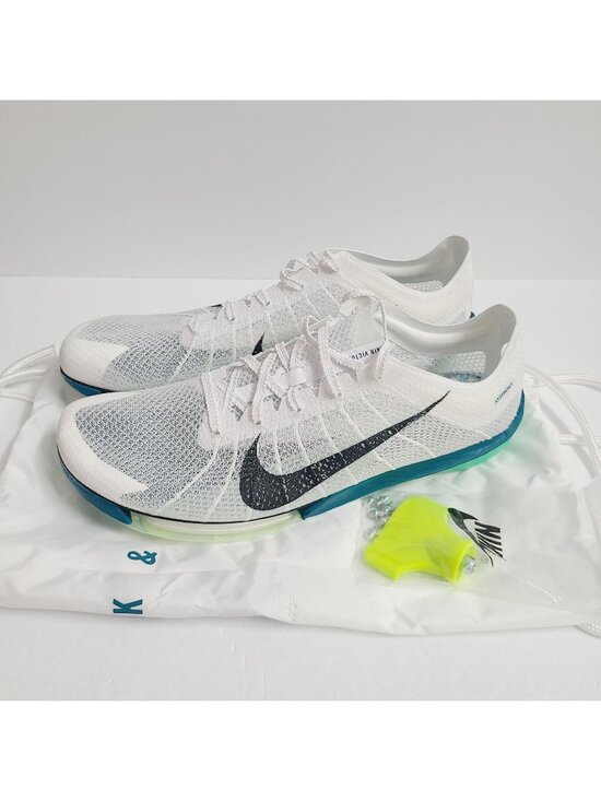 Nike ZoomX Victory 2 Track & Field Shoes SPIKES FD8411-100 Size 10.5 White #1 main image 7